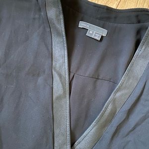 Vince Black Silk Dress